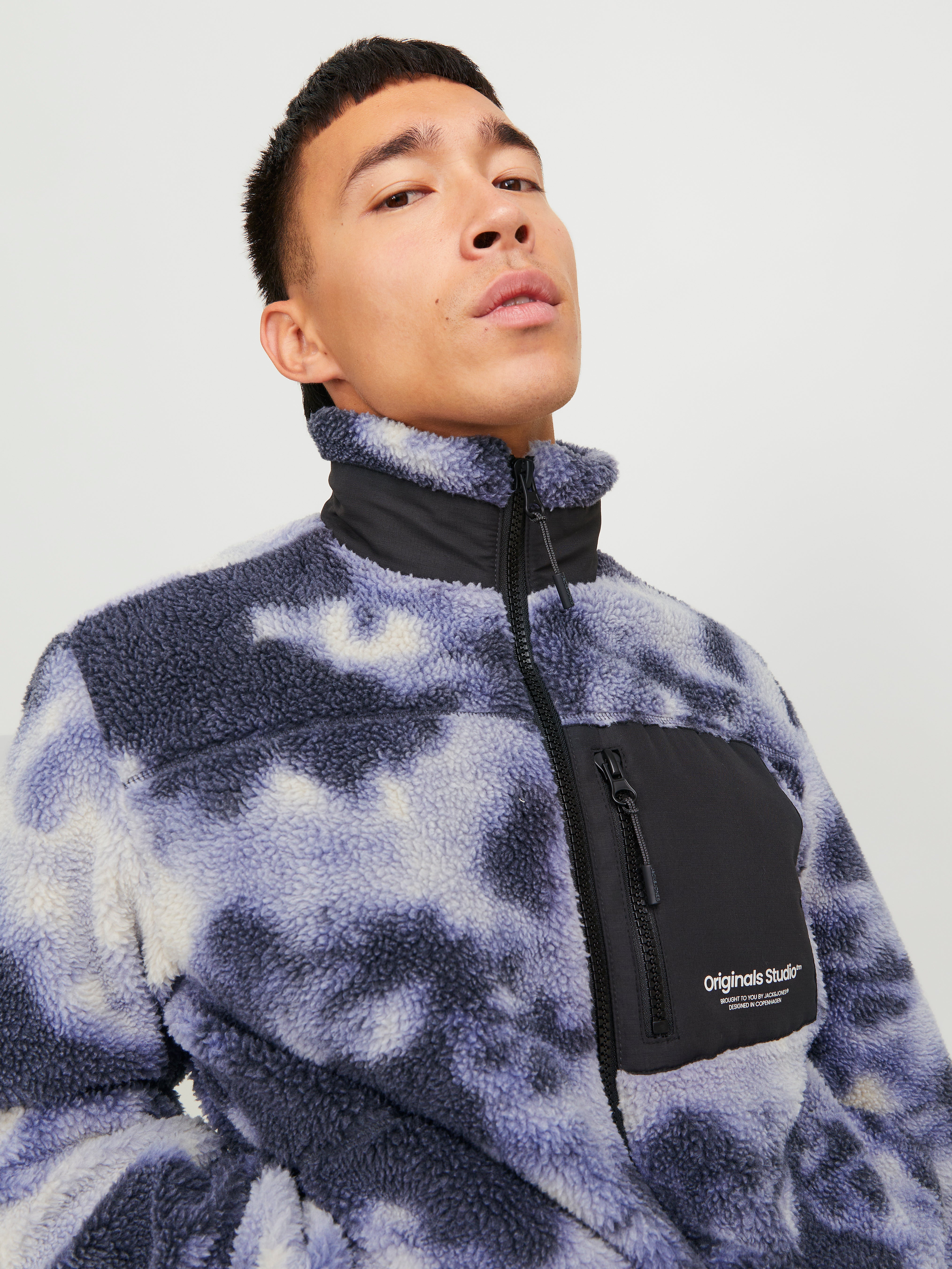 Jack and jones jacke lila Clearance